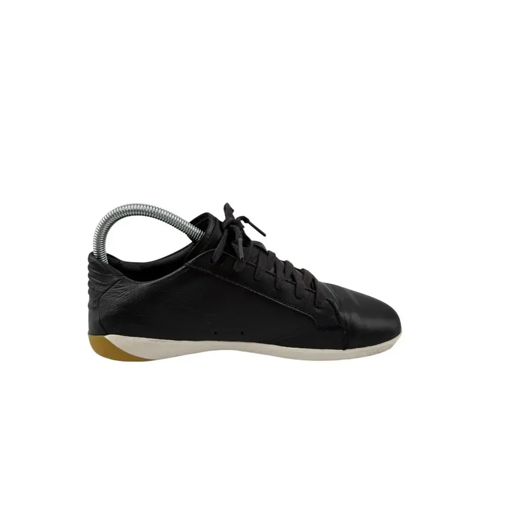 Vivobarefoot Geo Court II Men Black Leather Barefoot Sneakers EU 37 US 4.5 Minim